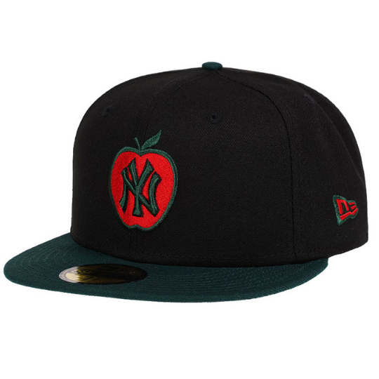 New Era New York Yankees Big Apple Black, Red & Blue-Green 59FIFTY Fitted Hat