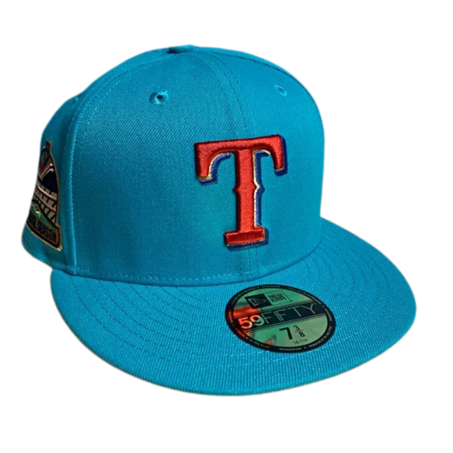 New Era Texas Rangers "Toblerone Swiss Milk Chocolate with Salted Caramel Almonds" 59FIFTY Fitted Hat