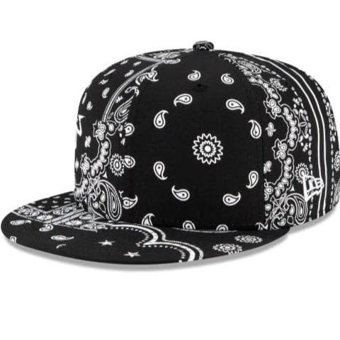 | Fitted Black New Hat Bandana Bandana Hat Era 59FIFTY