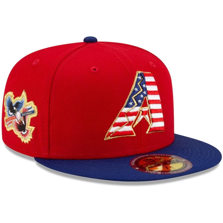 New Era Arizona Diamondbacks Americana Patch Red 2021 59FIFTY Fitted Hat