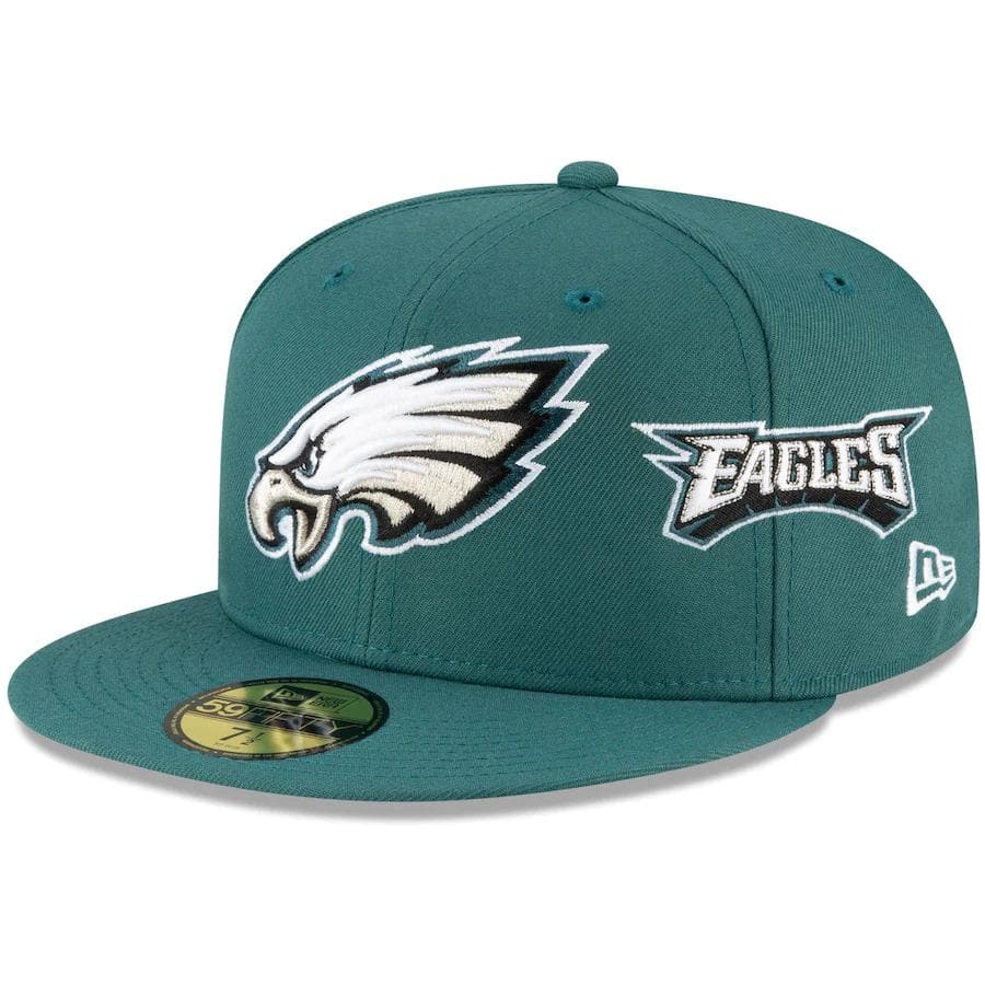 New Era Philadelphia Eagles Doubled 2021 59FIFTY Fitted Hat