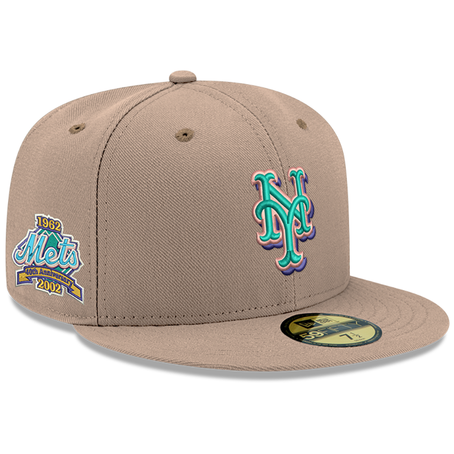New Era New York Mets Sandstorm 40th Anniversary 59FIFTY Fitted Hat