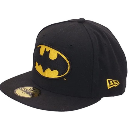 New Era Batman Black & Yellow 59FIFTY Fitted Hat