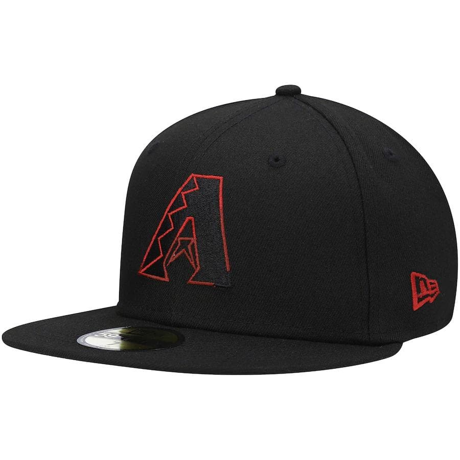New Era Arizona Diamondbacks Black Color Dupe 59FIFTY Fitted Hat