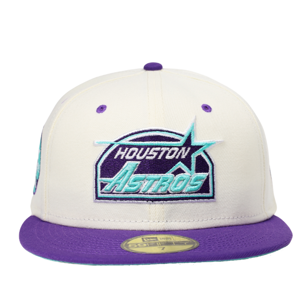 New Era Houston Astros 35 Year Script 59FIFTY Fitted Hat