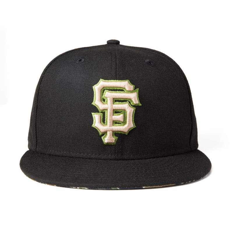 New Era San Francisco Giants Black/ Camo Undervisor 59FIFTY Fitted Hat