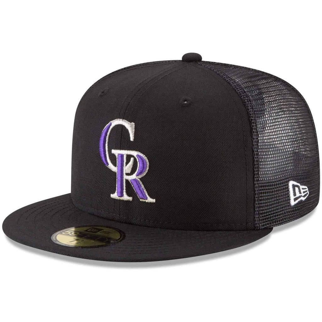 New Era Colorado Rockies On-Field Replica Mesh Back 59FIFTY Fitted Hat