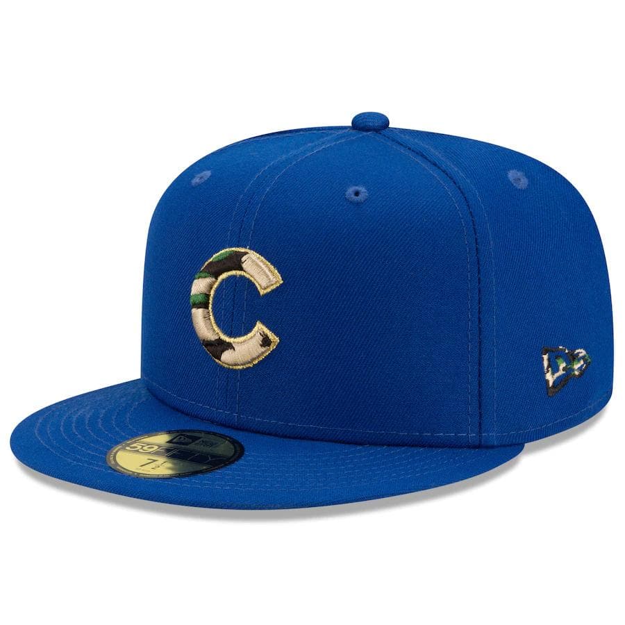New Era Chicago Cubs Pop Camo Undervisor 59FIFTY Fitted Hat