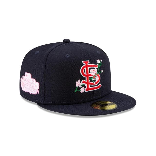  New Era Hat St. Louis Cardinals White Blooming Pack 59Fifty  Men's Fitted Hat Rare Embroidered Graphics Pink Under Brim : Sports &  Outdoors