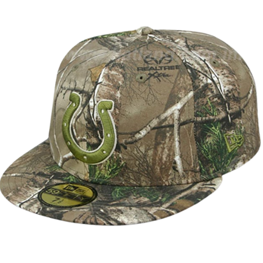 New Era Indianapolis Colts Realtree Camo 59FIFTY Fitted Hat