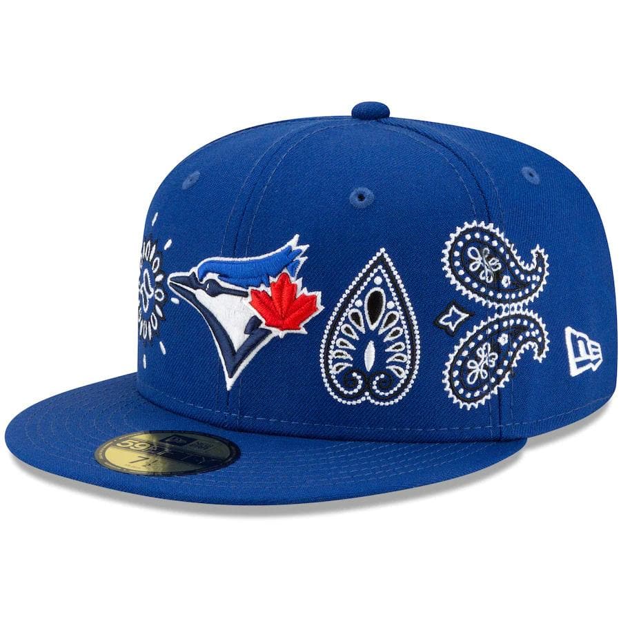 New Era Toronto Blue Jays Paisley Elements Blue 59FIFTY Fitted Hat