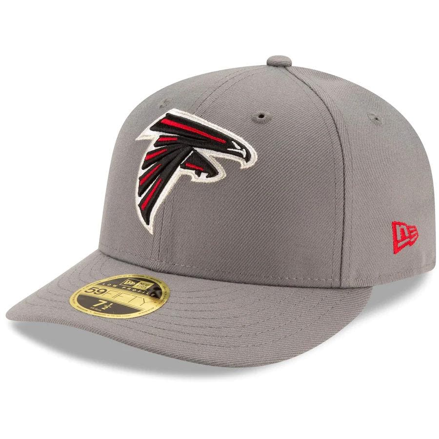 New Era Atlanta Falcons Graphite Storm Low Profile 59FIFTY Fitted Hat