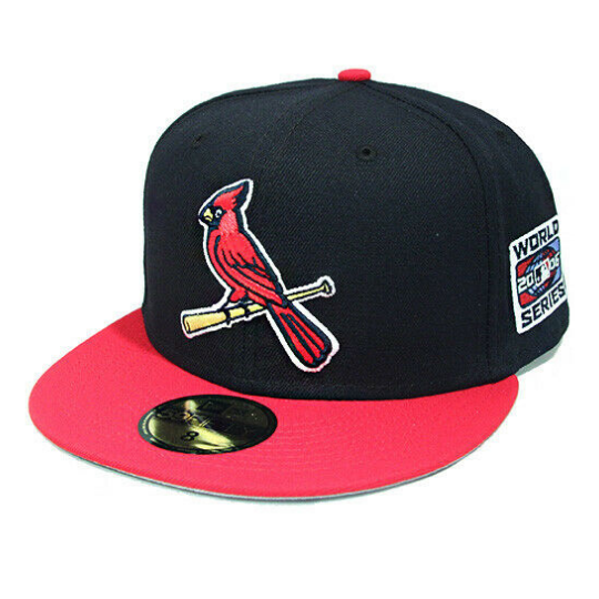 New Era St. Louis Cardinals Navy/Red 2006 World Series 59FIFTY Fitted Hat