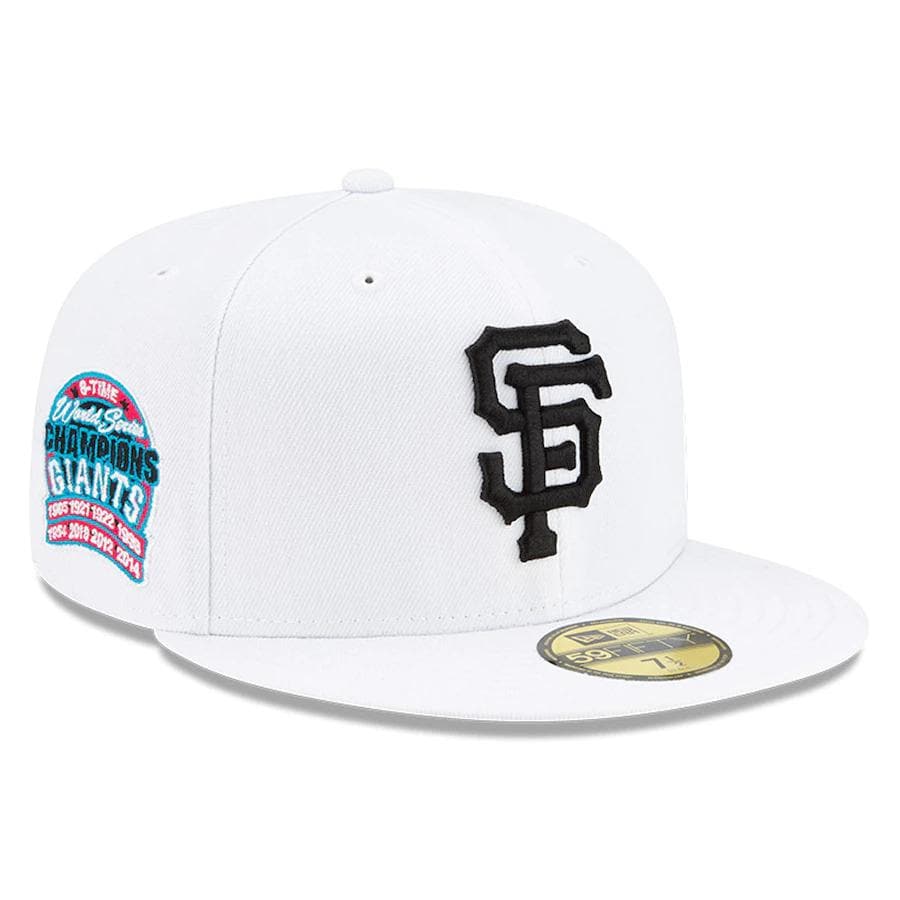 New Era White San Francisco Giants Floral Undervisor 59FIFTY Fitted Hat
