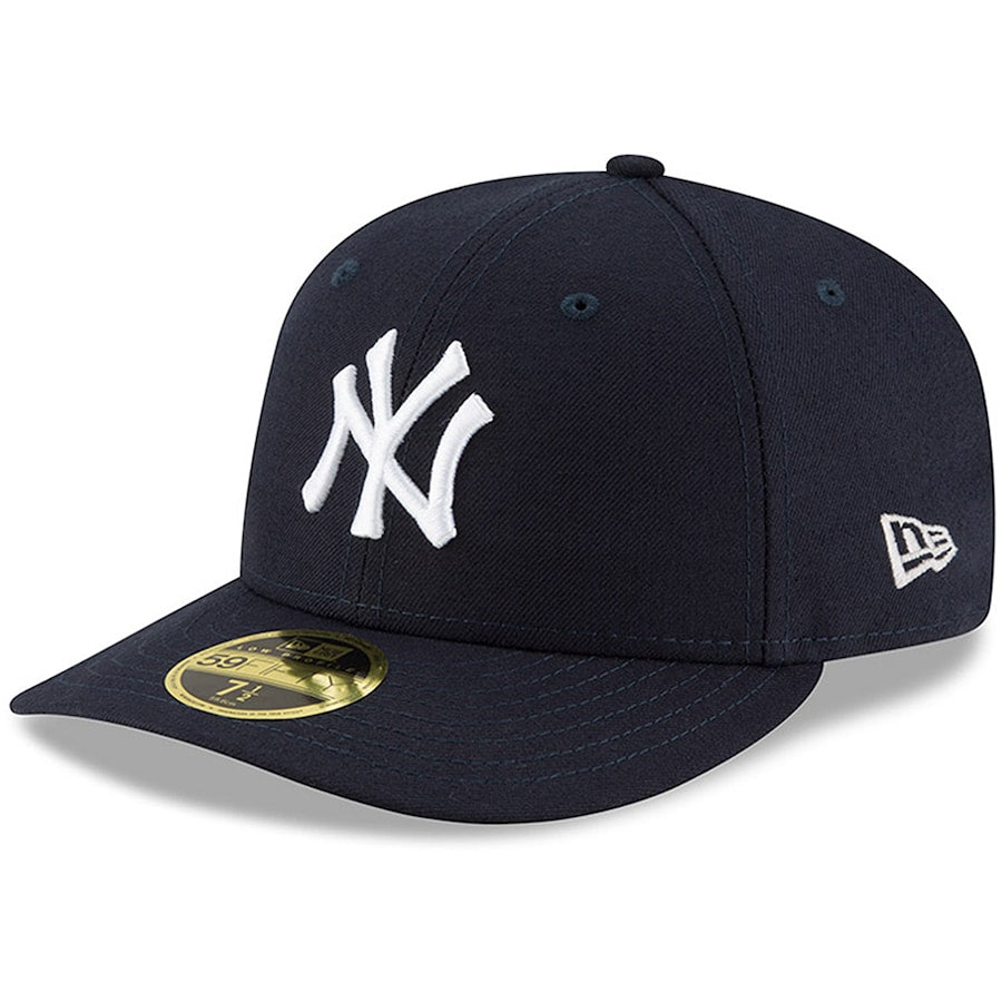 New Era New York Yankees Navy Blue Authentic Low Profile 59FIFTY Fitted Hat