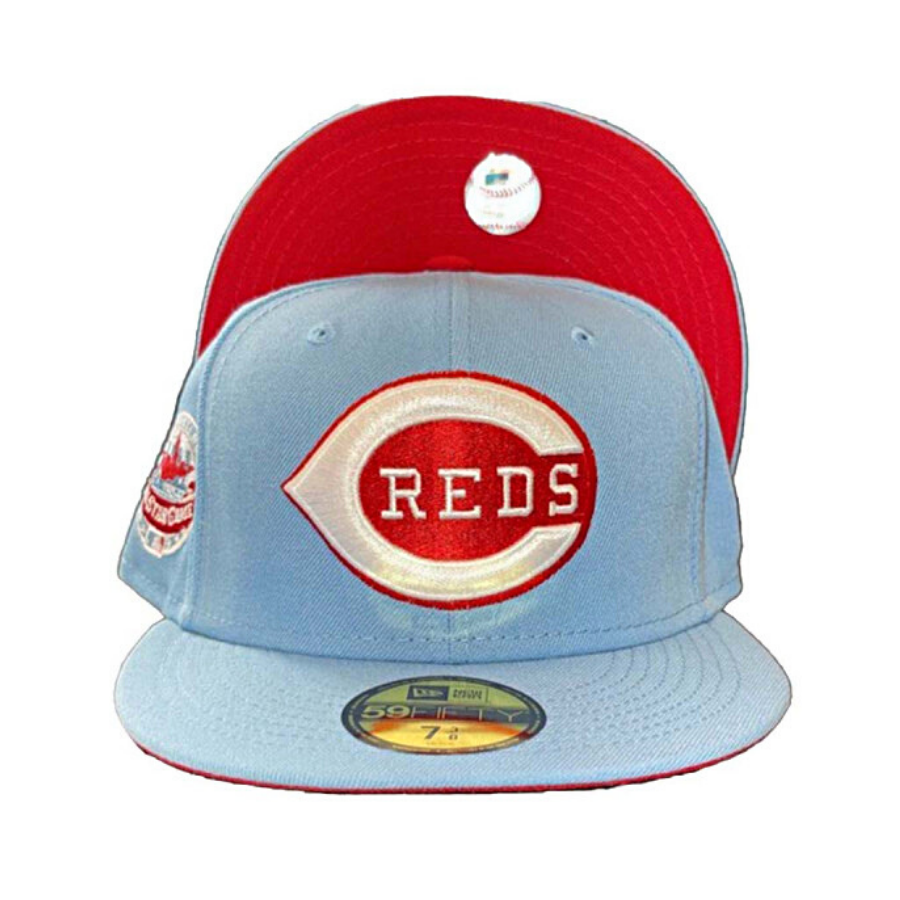 New Era Cincinnati Reds 'Papa Smurf' Blue 1988 All-Star Game 59FIFTY Fitted Hat