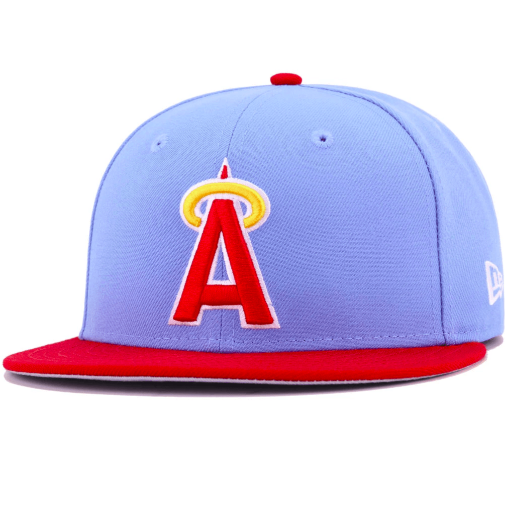 New Era Los Angeles Angels Sky Blue 59Fifty Fitted Hat