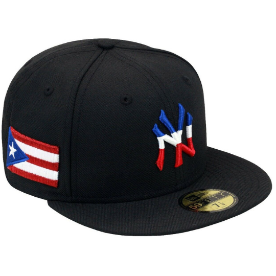 New Era New York Yankees Large Puerto Rico Flag 59FIFTY Fitted Hat