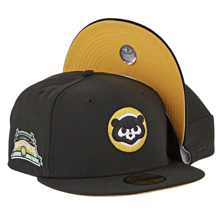 New Era Chicago Cubs "Cubbies" Yellow Under Brim FIFTY Fitted Hat
