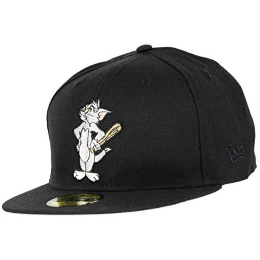 New Era Tom From Tom & Jerry Black 59FIFTY Fitted Hat