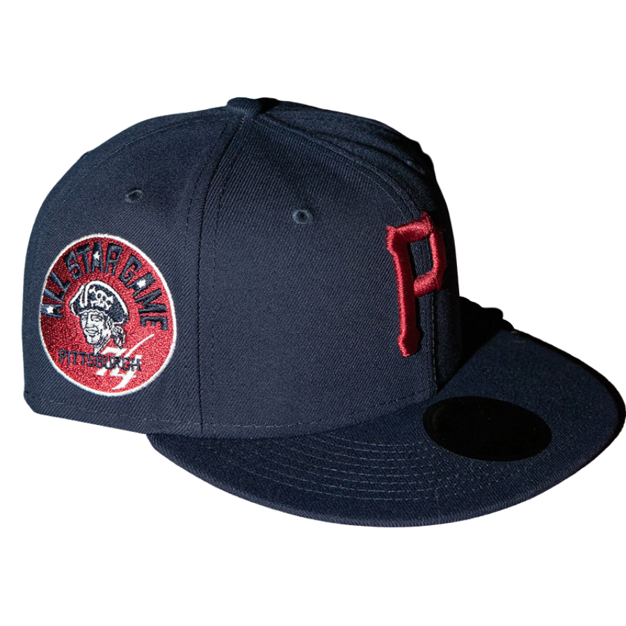 New Era Pittsburgh Pirates Navy / Cardinal  1974 All-Star Games 59FIFTY Fitted Cap