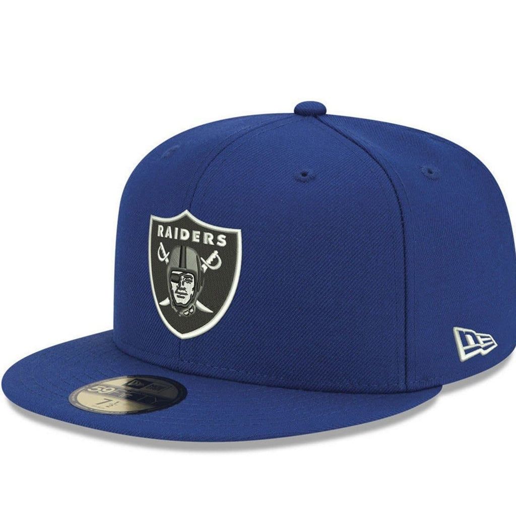 New Era Las Vegas Raiders Royal Blue 59Fifty Fitted Hat