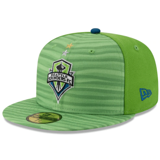 New Era Seattle Sounders Jersey Hook 59Fifty Fitted Hat