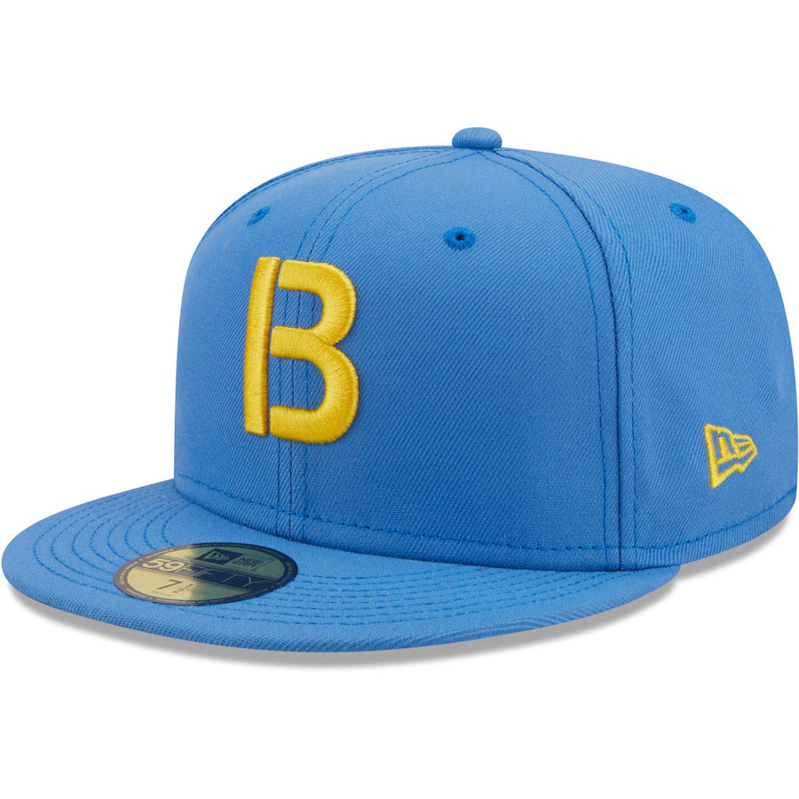 New Era Boston Red Sox City Connect Light Blue & Yellow 59FIFTY Fitted Hat
