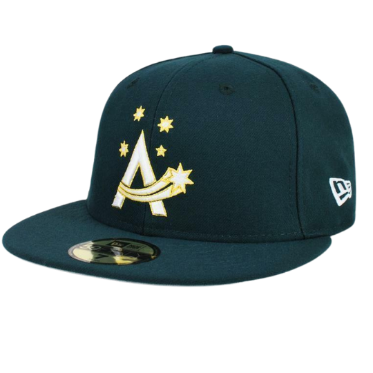 New Era Australia World Baseball Classic Blue-Green 59FIFTY Fitted Hat