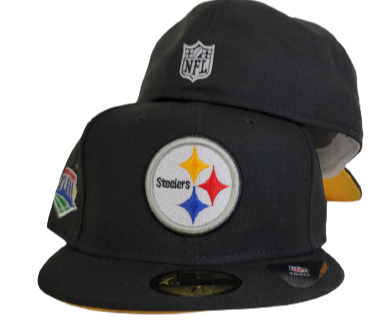 New Era Pittsburgh Steelers Super Bowl XLIII 59FIFTY Fitted Hat