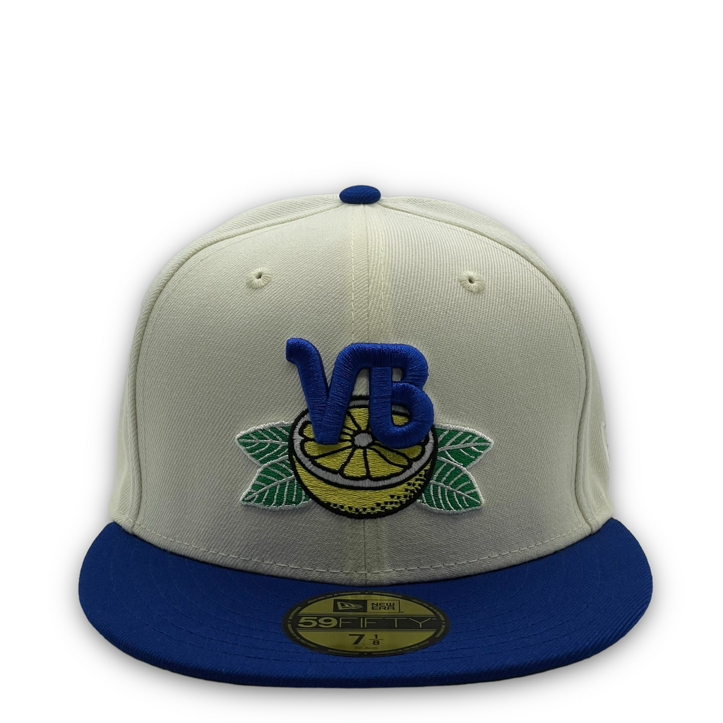 New Era Vero Beach Dodgers Chrome/Royal 59FIFTY Fitted Hat
