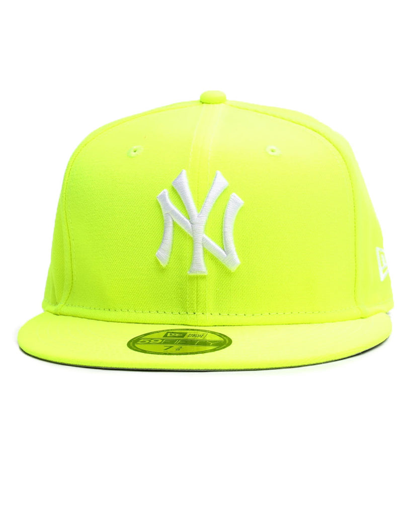 New Era New York Yankees Neon Yellow 59FIFTY Fitted Hat