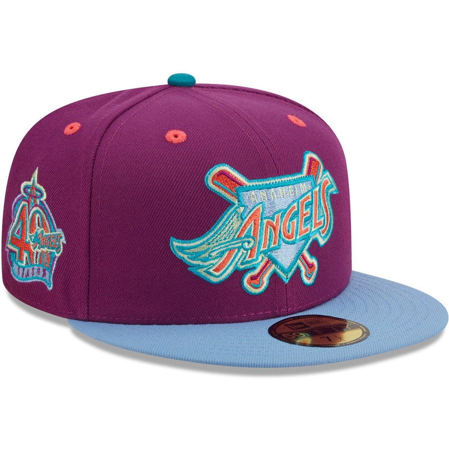 New Era x Lids HD Anaheim Angels Main Stage 2022 59FIFTY Fitted Cap