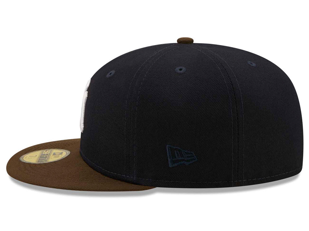 New Era New York Yankees X Manolo Navy/Brown Truth Be Told 59FIFTY Fitted Cap