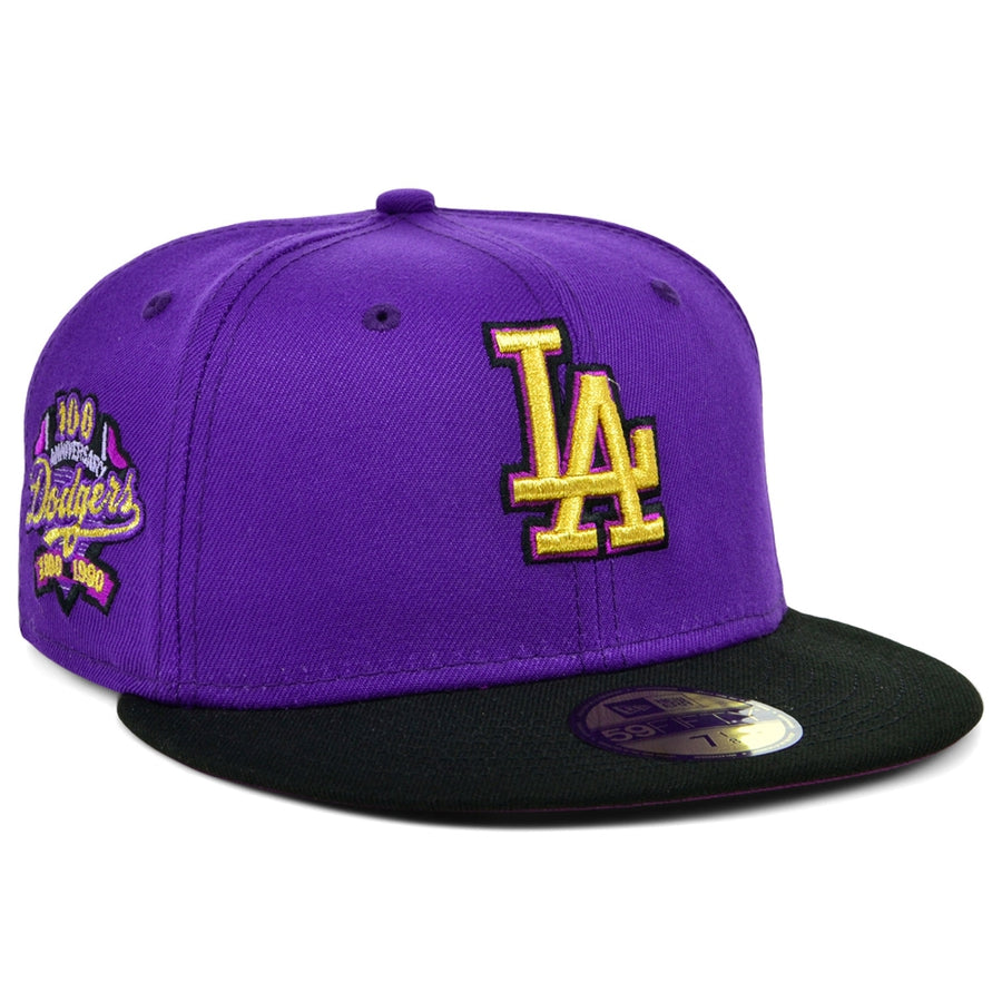 New Era x Lids HD  Los Angeles Dodgers Crown Royal 2022 59FIFTY Fitted Hat