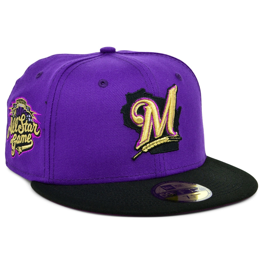 New Era x Lids HD  Milwaukee Brewers Crown Royal 2022 59FIFTY Fitted Hat