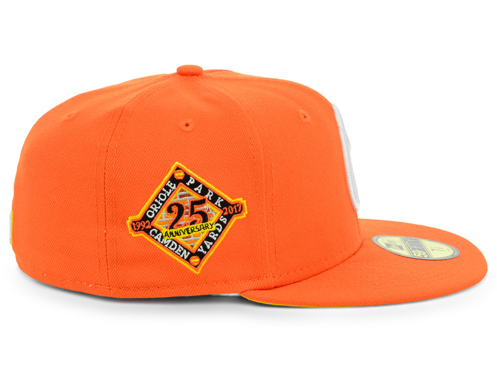 New Era x Lids HD  Baltimore Orioles 2022 Candy Corn 59FIFTY Fitted Cap