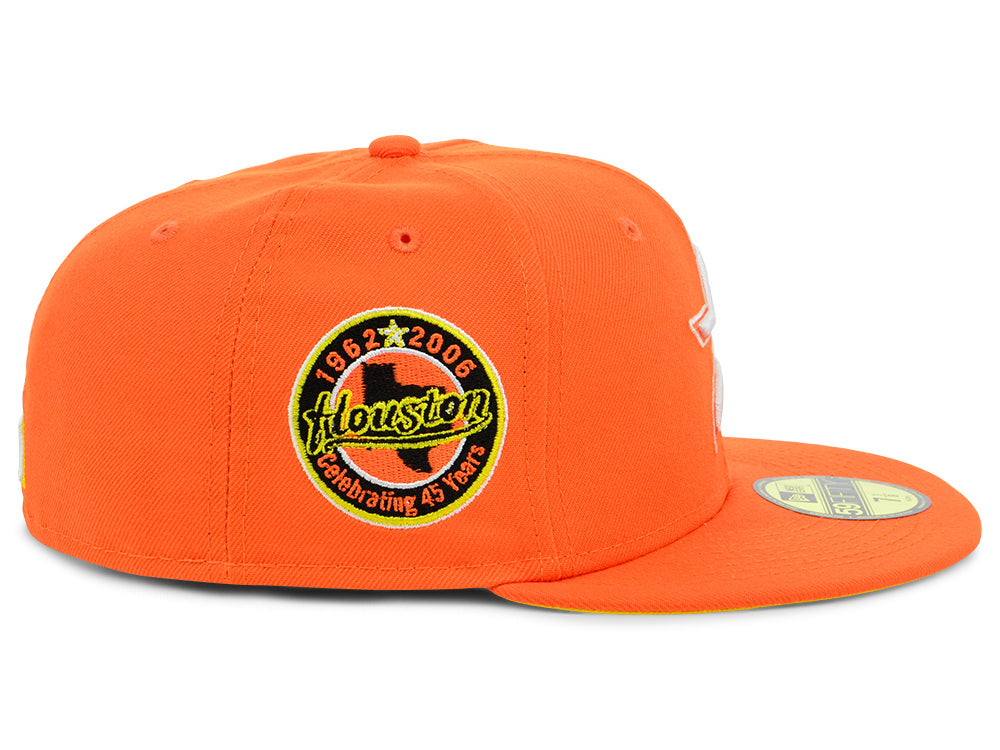 New Era x Lids HD  Houston Astros 2022 Candy Corn 59FIFTY Fitted Cap