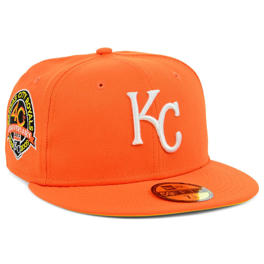 New Era x Lids HD  Kansas City Royals 2022 Candy Corn 59FIFTY Fitted Cap