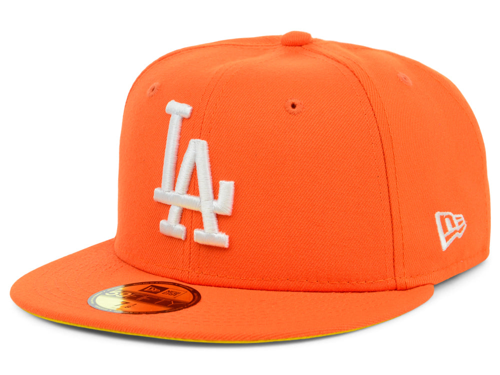 New Era x Lids HD  Los Angeles Dodgers 2022 Candy Corn 59FIFTY Fitted Cap