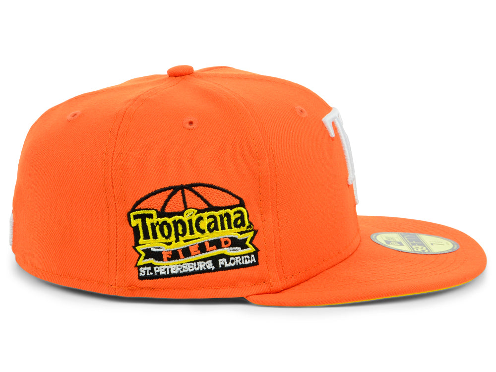 New Era x Lids HD  Tampa Bay Rays 2022 Candy Corn 59FIFTY Fitted Cap