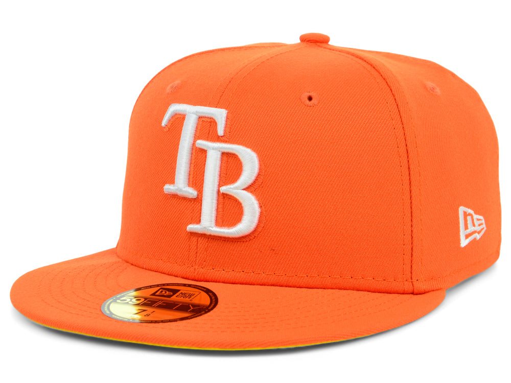 New Era x Lids HD  Tampa Bay Rays 2022 Candy Corn 59FIFTY Fitted Cap