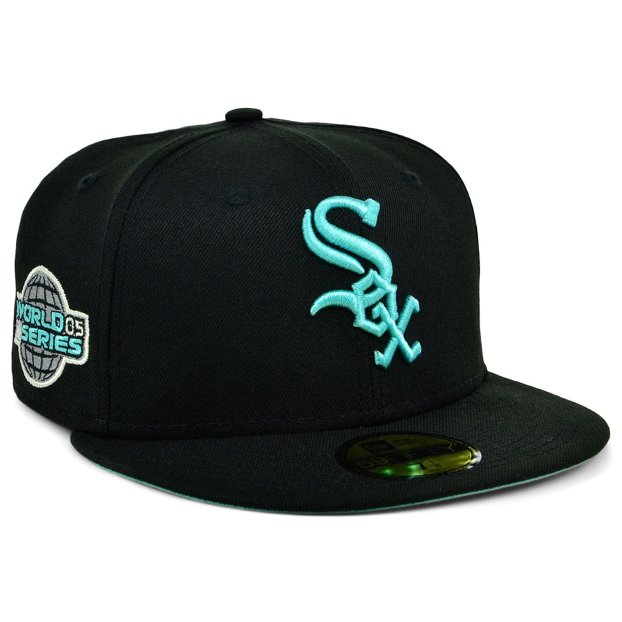 New Era x Lids HD Chicago White Sox Black/Mint 2022 59FIFTY Fitted Cap