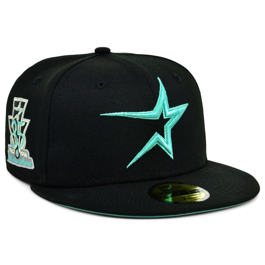 New Era x Lids HD Houston Astros Black/Mint 2022 59FIFTY Fitted Cap