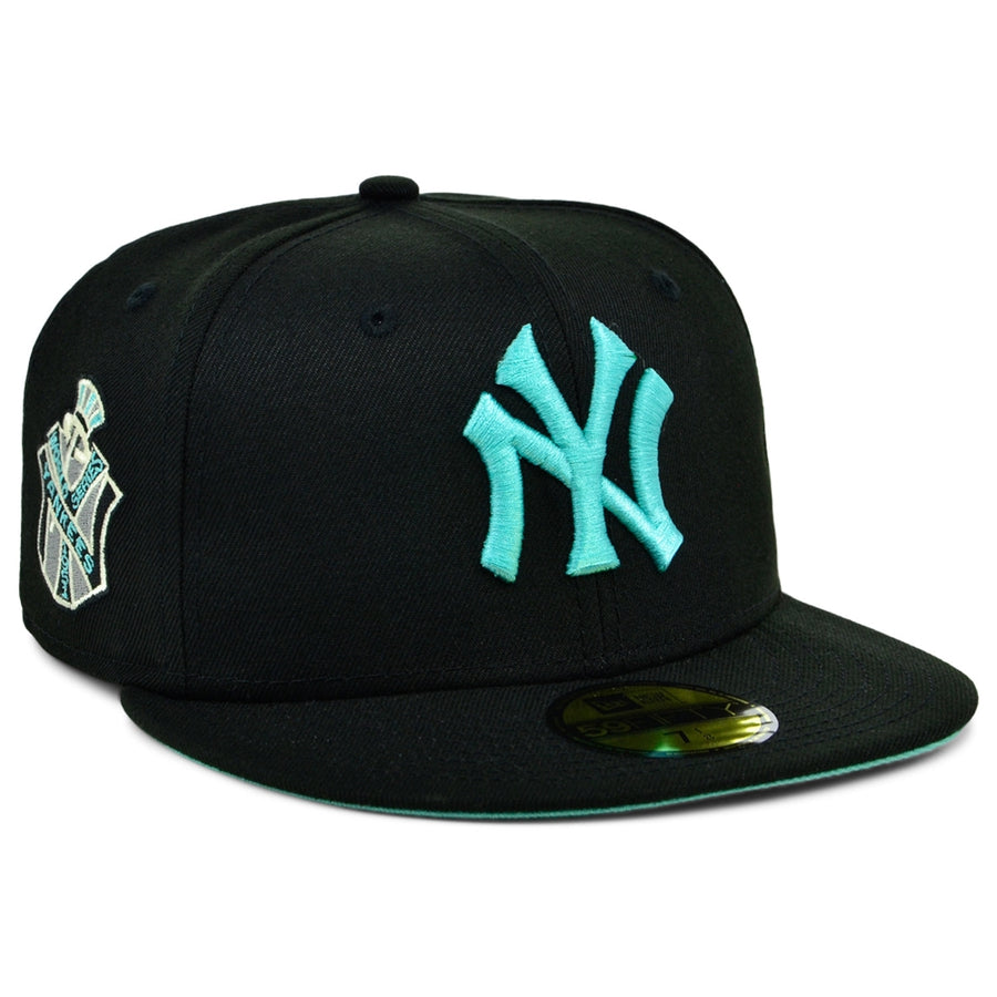 New Era x Lids HD New York Yankees Black/Mint 2022 59FIFTY Fitted Cap