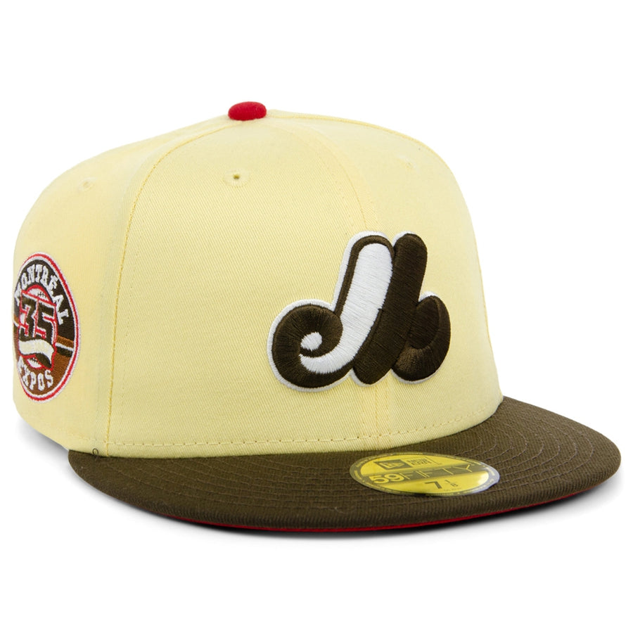New Era x Lids HD  Montreal Expos Ice Cream Banana Split 2022 59FIFTY Fitted Cap
