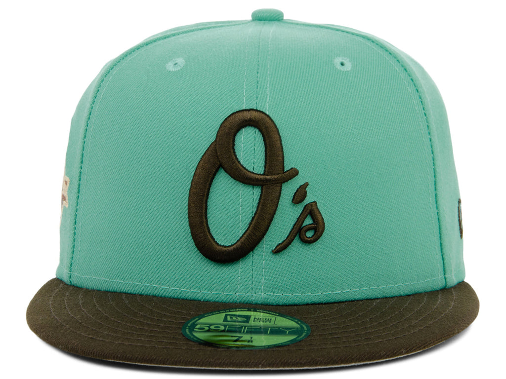New Era x Lids HD  Baltimore Orioles Ice Cream Chocolate Mint 2022 59FIFTY Fitted Cap