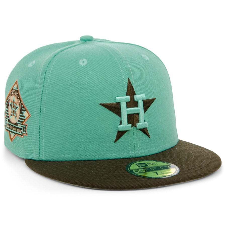 New Era x Lids HD  Houston Astros Ice Cream Chocolate Mint 2022 59FIFTY Fitted Cap