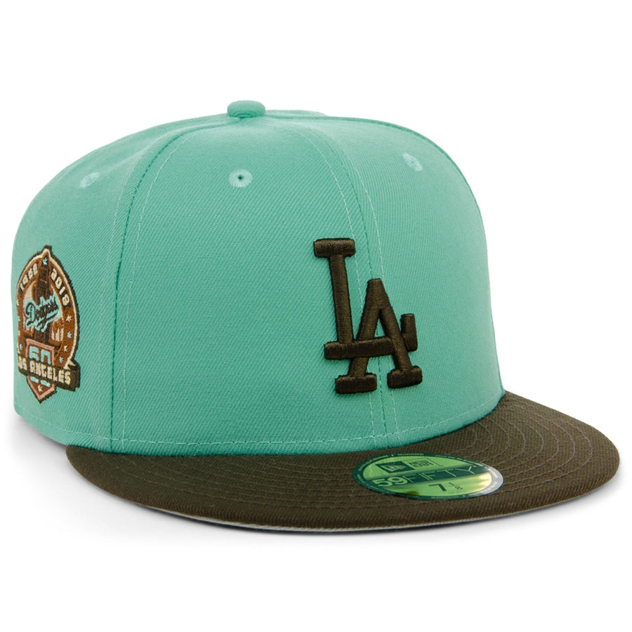New Era x Lids HD  Los Angeles Dodgers Ice Cream Chocolate Mint 2022 59FIFTY Fitted Cap