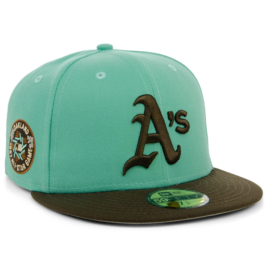 New Era x Lids HD  Oakland Athletics Ice Cream Chocolate Mint 59FIFTY Fitted Cap